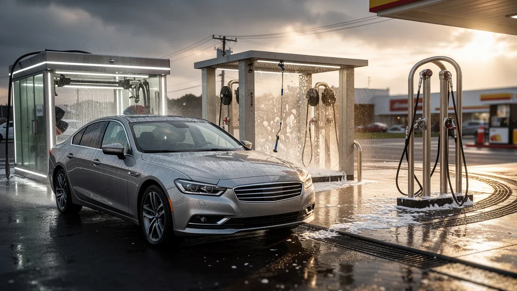 Mon test de trois stations-Service pour un lavage extérieur express