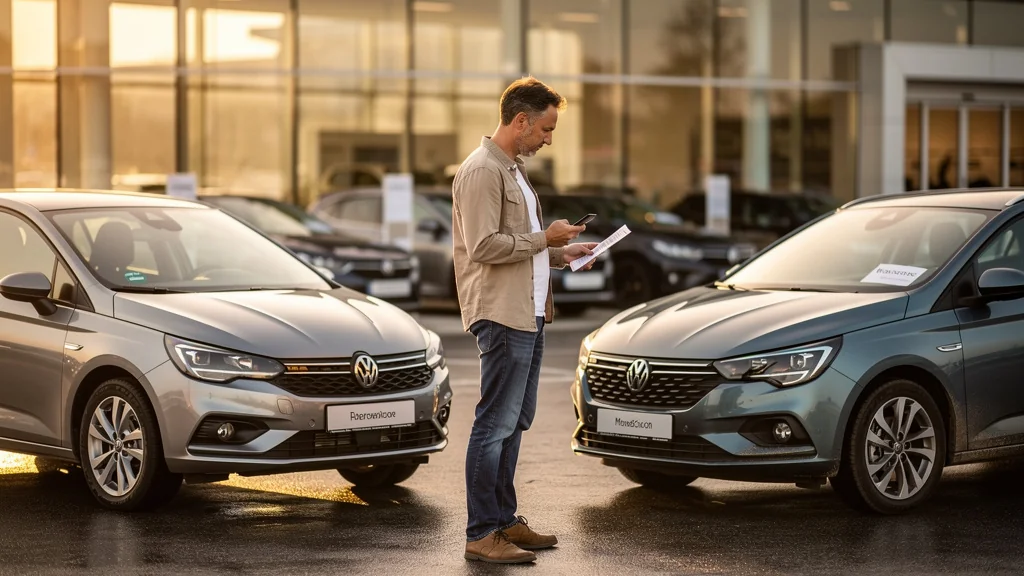 Voiture neuve vs occasion récente pour un budget 15 000 € : choix entre deux modèles